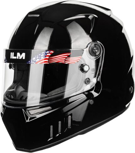 ILM Snell SA2020 Full Face Auto Racing Helmets Lightweight Fiberglass for Adult Men and Women Model 890 free Pandamaart.com